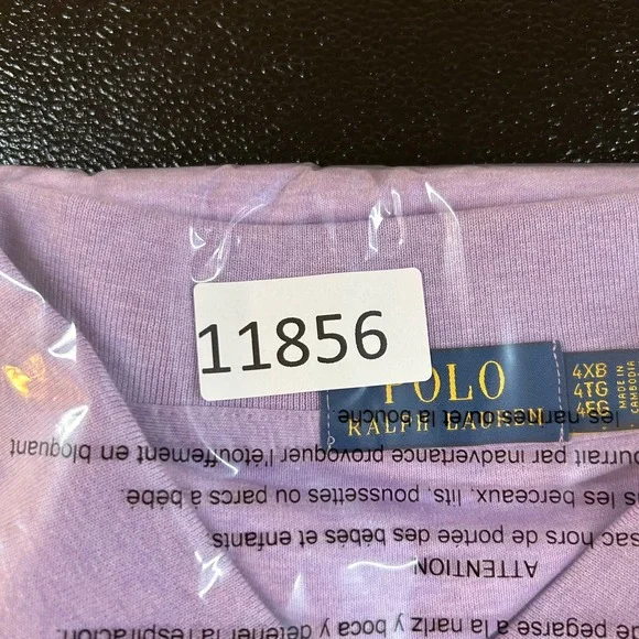 Polo Ralph Lauren Classic Fit Polo Shirt Soft‎ Touch Purple Heather Mens 4XB NWT